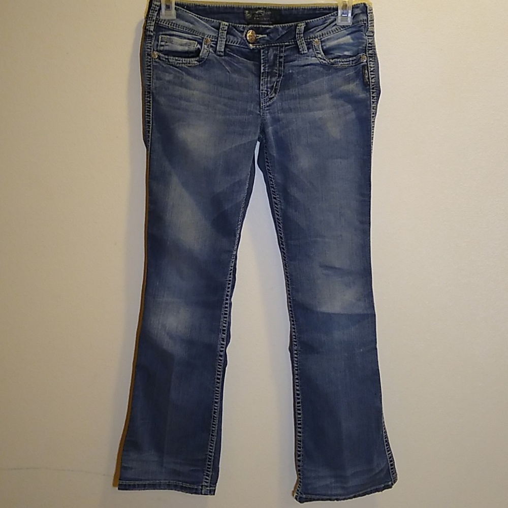 Silver jeans